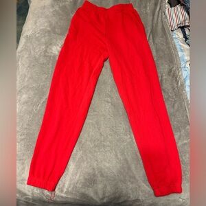 Forever 21 Women’s Red Lounge Pants